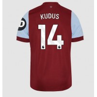 West Ham United Mohammed Kudus #14 Replika Hemmatröja 2023-24 Kortärmad